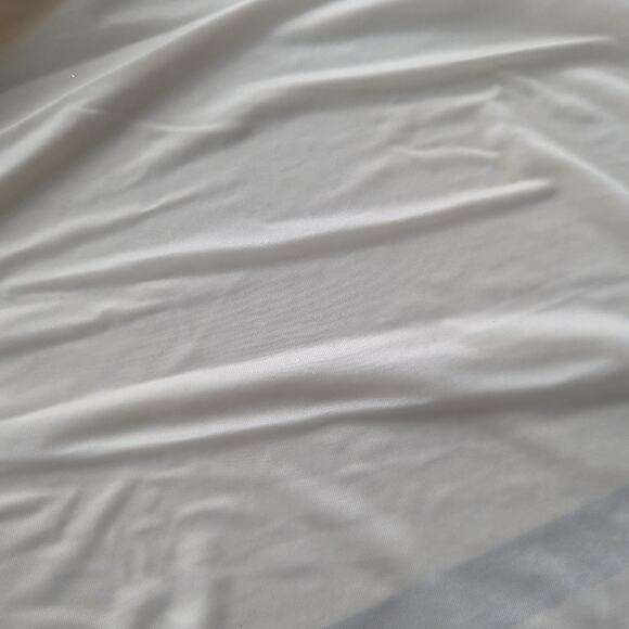 Vintage Women's Lingerie Slip Cream Shadowline 36 Tie Sleeve Knot Maxi - Picture 5 of 11